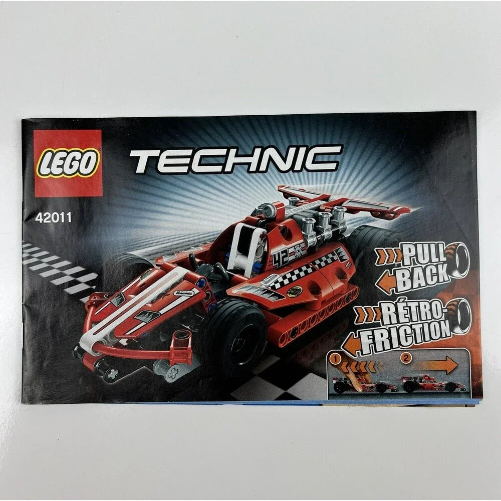 LEGO TECHNIC 42011 Manual Replacement Guide Instruction Booklet ONLY